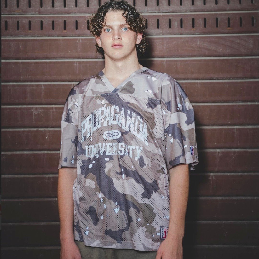PROPAGANDA RUGBY JERSEY TEE UNIVERSITY