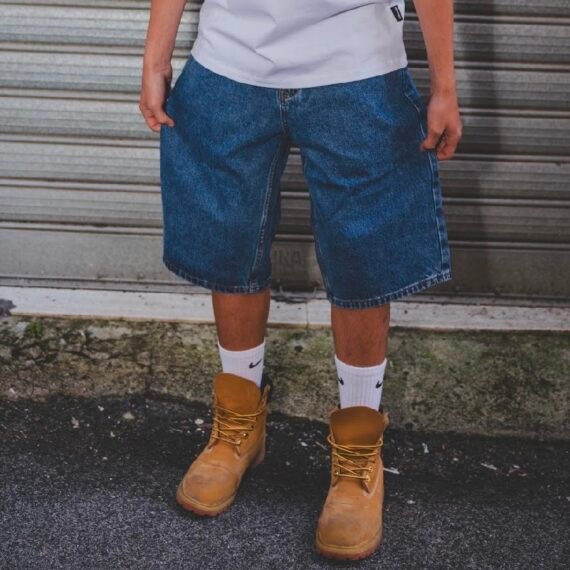 PROPAGANDA DENIM SHORT PRAY