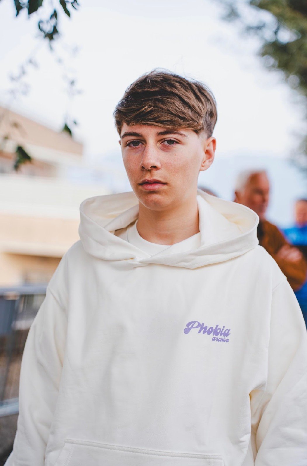 PHOBIA OFFWHITE HOODIE MINI FLW - immagine 4