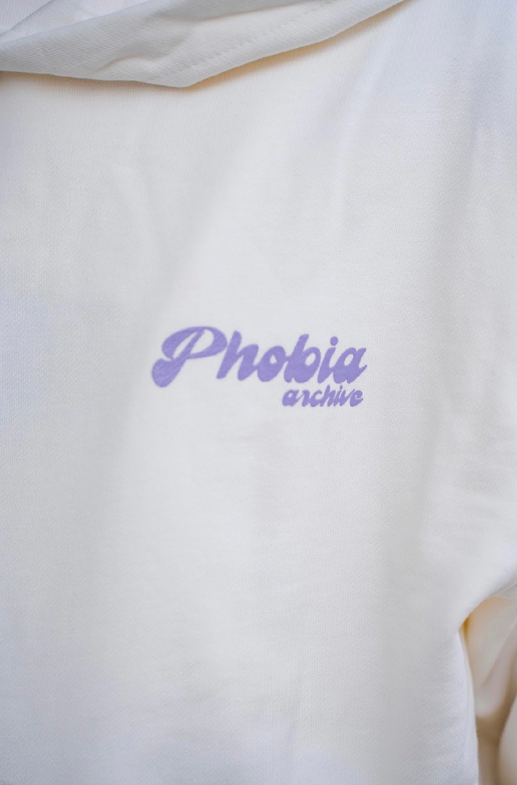 PHOBIA OFFWHITE HOODIE MINI FLW - immagine 5