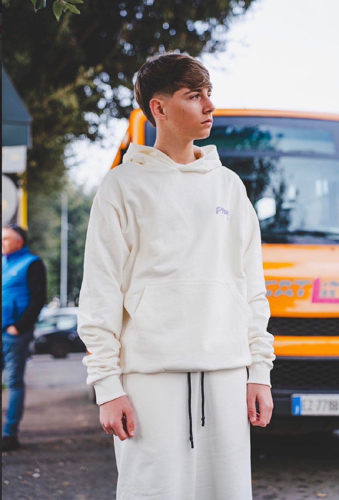 PHOBIA OFFWHITE HOODIE MINI FLW - immagine 3