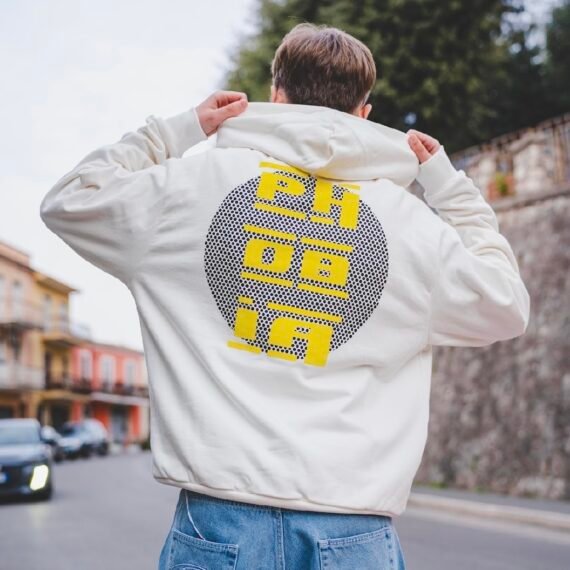 PHOBIA ARCHIVE OFFWHITE HOODIE