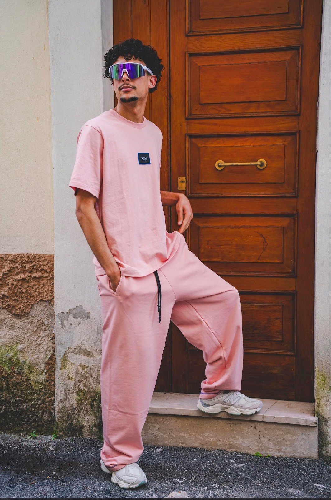 PHOBIA PINK WIDE PANTS - immagine 2