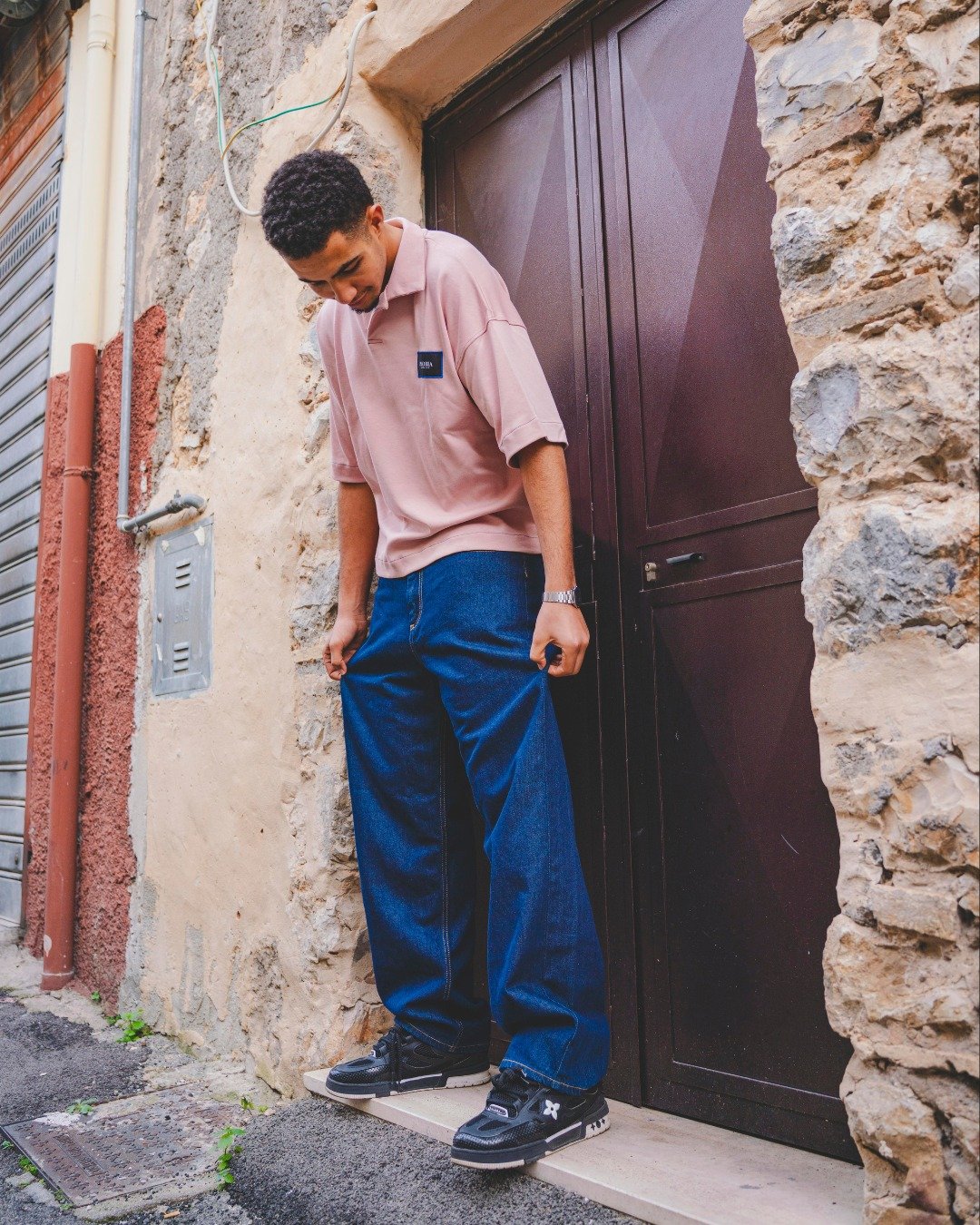 PHOBIA PINK POLO WITH MINI FLW - immagine 3