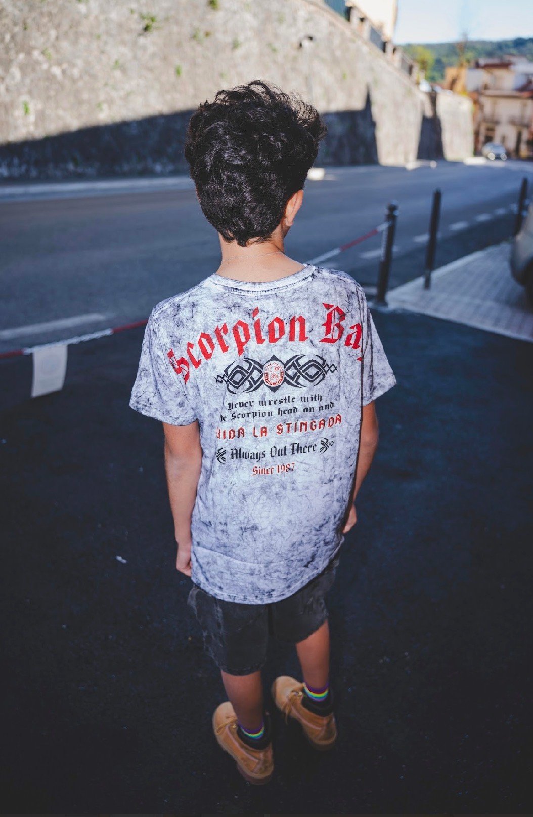 SCORPION BAY T-SHIRT STAMPATA ''CUIDA LA STINGADA'' BAMBINO - immagine 4