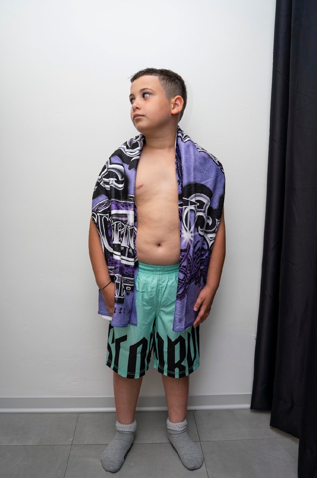 SCORPION BAY COSTUME JAM STAMPA ''GOTHIC LETTERING'' BAMBINO - immagine 2