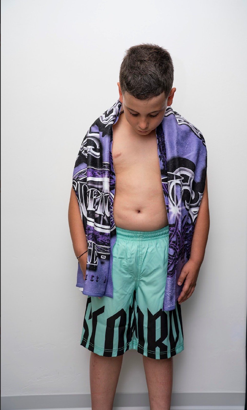 SCORPION BAY COSTUME JAM STAMPA ''GOTHIC LETTERING'' BAMBINO - immagine 3