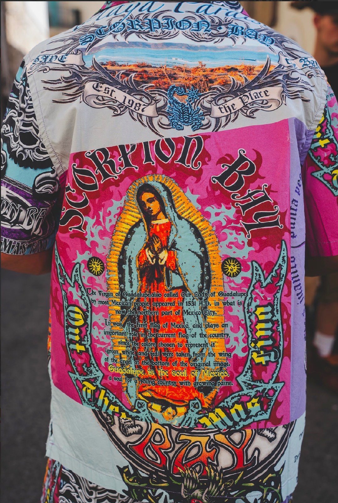 SCORPION BAY CAMICIA STAMPATA ''GUADALUPE'' - immagine 3