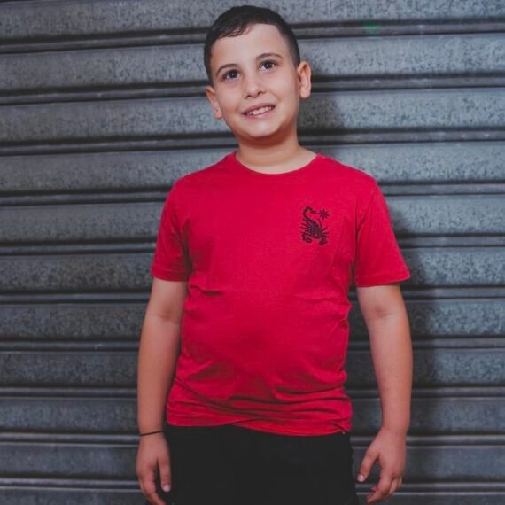 SCORPION BAY T-SHIRT STAMPATA ''SCORPION SHOCK'' BAMBINO