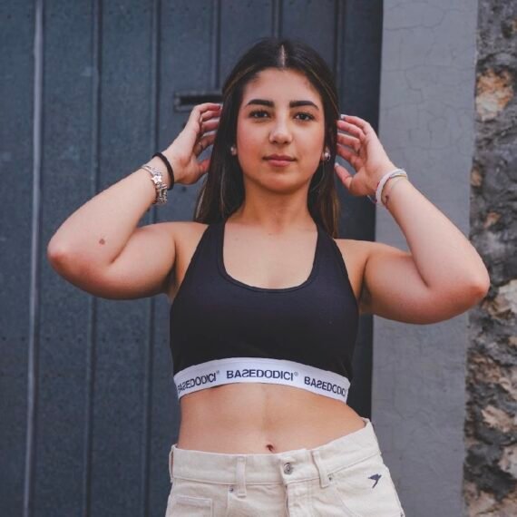 BASEDODICI SPORTBRA TOP BLACK